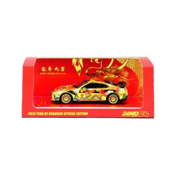 Nissan GT-R (R35) Year Of The Dragon 2024 Chinese New Year Special Edition IN64-R35-CNY24-1 Nissan GT-R (R35) Year Of The Dragon 2024 Chinese New Year Special Edition IN64-R35-CNY24