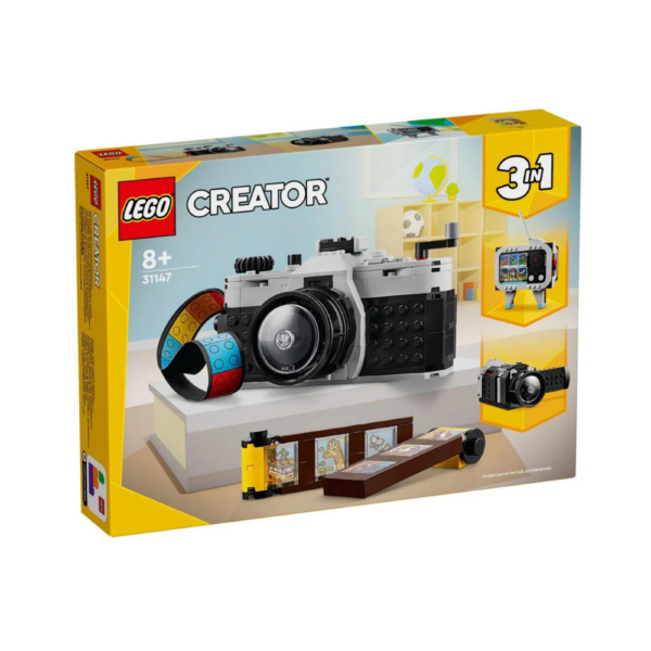 Lego Creator 3 in 1 Retro Camera 31147-3 Lego Creator 3 in 1 Retro Camera 31147