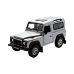 Welly NEX 124 Land Rover Defender (Silver) 22498W