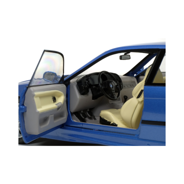 Solido 118 BMW E36 Coupe M3 (Bleu Estoril) 1990-2 Solido 1:18 BMW E36 Coupe M3 (Bleu Estoril) 1990