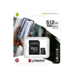 Kingston 512GB microSDXC Canvas Select Plus 170MBs