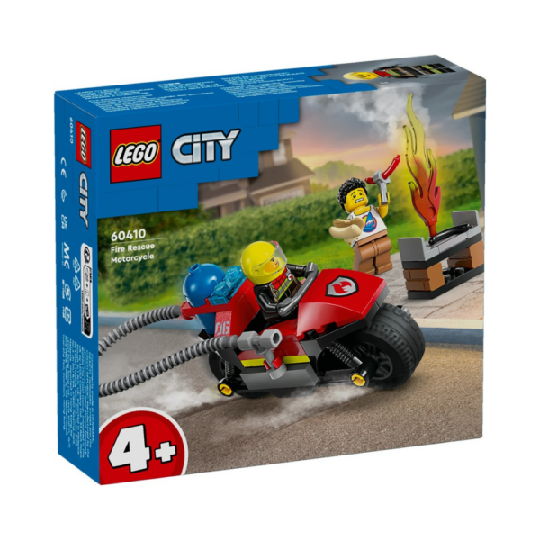 Lego City Fire Rescue Motorcycle 60410-2 (1) Lego City Fire Rescue Motorcycle 60410