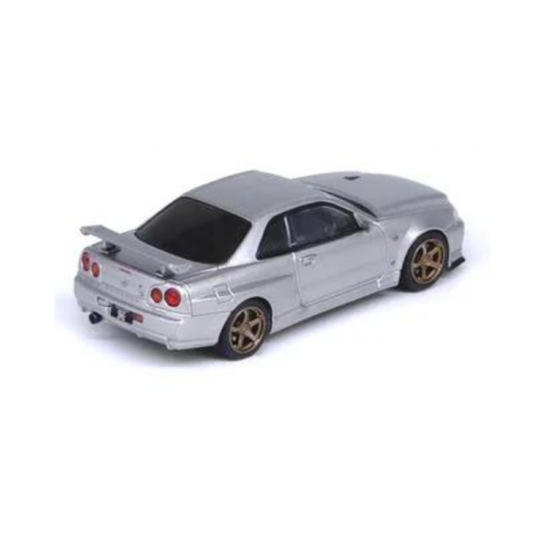 Nissan Skyline GT-R R34V-SPEC II (Silver) IN64-R34VS-SIL