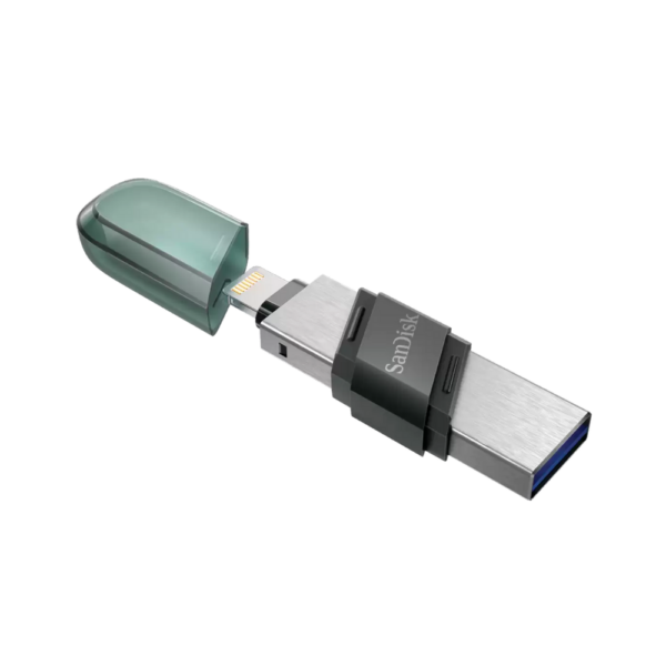 SanDisk iXpand Flash Drive Flip 128GB (Green)-1 SanDisk iXpand Flash Drive Flip 128GB (Green)