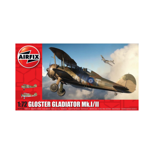Airfix A02052A Gloster Gladiator Mk.IMk.II Airfix A02052A Gloster Gladiator Mk.I/Mk.II