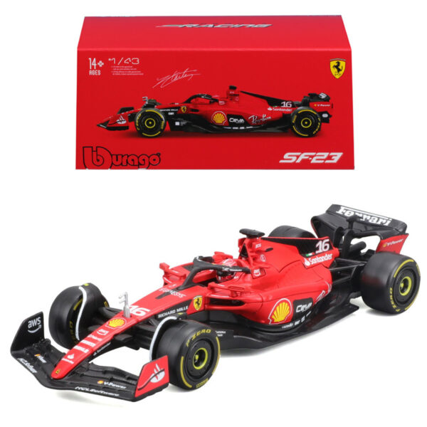 Bburago 1:43 F1 Model Car (Premium Version) Scuderia Ferrari 2023 SF-23 #16 Charles Leclerc 18-36835 Bburago 1:43 F1 Model Car (Premium Version) Scuderia Ferrari 2023 SF-23 #16 Charles Leclerc 18-36835