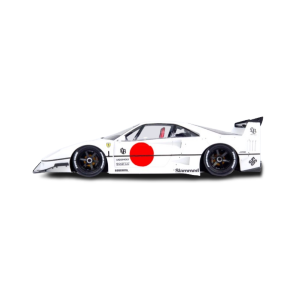 INNO 1-18 LBWK Ferrari F40 White Tokyo Auto Salon 2023-1 INNO 1-18 LBWK Ferrari F40 White Tokyo Auto Salon 2023