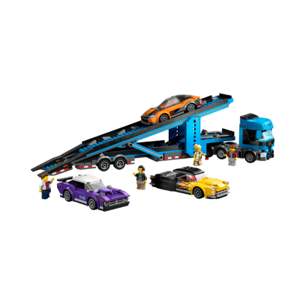 Lego City Car Transporter Truck with Sports Cars 60408 Lego City Car Transporter Truck with Sports Cars 60408