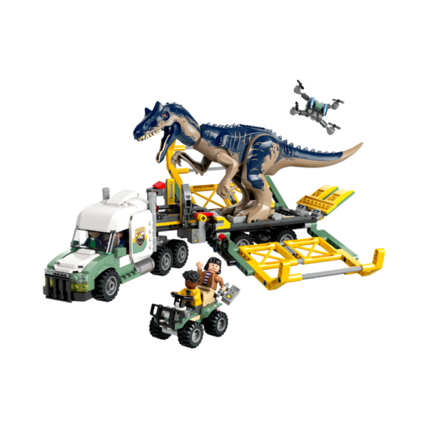 Lego Jurassic World Dinosaur Missions Allosaurus Transport Truck 76966-1 Lego Jurassic World Dinosaur Missions: Allosaurus Transport Truck 76966