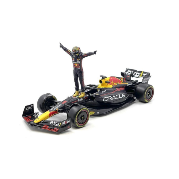 Bburago 124 Max Verstappen Red Bull RB19 #1 Formula 1 World Champion 2023 with figure 18-28036 Bburago 1/24 Max Verstappen Red Bull RB19 #1 Formula 1 World Champion 2023 with figure 18-28036