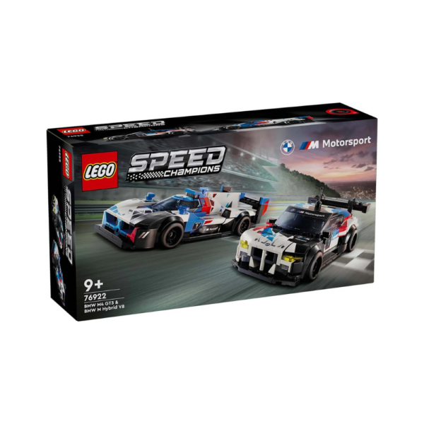 LEGO Speed Champions BMW M4 GT3 & BMW M Hybrid V8 Race Cars 76922-4 LEGO Speed Champions BMW M4 GT3 & BMW M Hybrid V8 Race Cars 76922