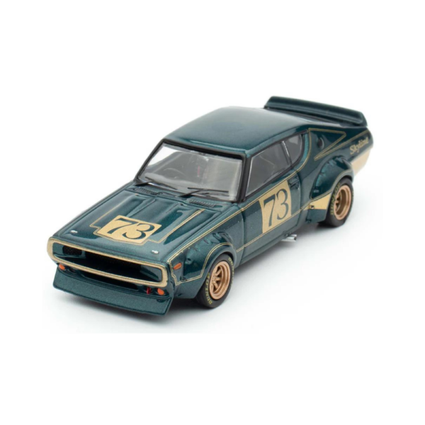 Nissan Skyline GT-R (R34) “TOP SECRET” Tokyo Auto Salon Malaysia Diecast Expo 2024 (1) INNO64 Nissan Skyline 2000 GT-R (KPGC110) Racing Concept IN64-KPGC110RC-GRN