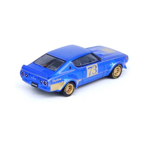 nno64 164 Nissan Skyline 2000 GT-R KPGC110 Racing Concept Blue IN64-KPGC110RC-BLU-1 nno64 1/64 Nissan Skyline 2000 GT-R KPGC110 Racing Concept Blue IN64-KPGC110RC-BLU