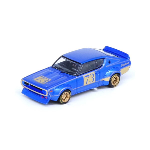 nno64 164 Nissan Skyline 2000 GT-R KPGC110 Racing Concept Blue IN64-KPGC110RC-BLU nno64 1/64 Nissan Skyline 2000 GT-R KPGC110 Racing Concept Blue IN64-KPGC110RC-BLU