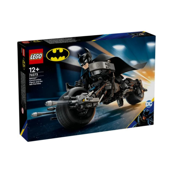Lego Batman Construction Figure and the Bat-Pod Bike 76273