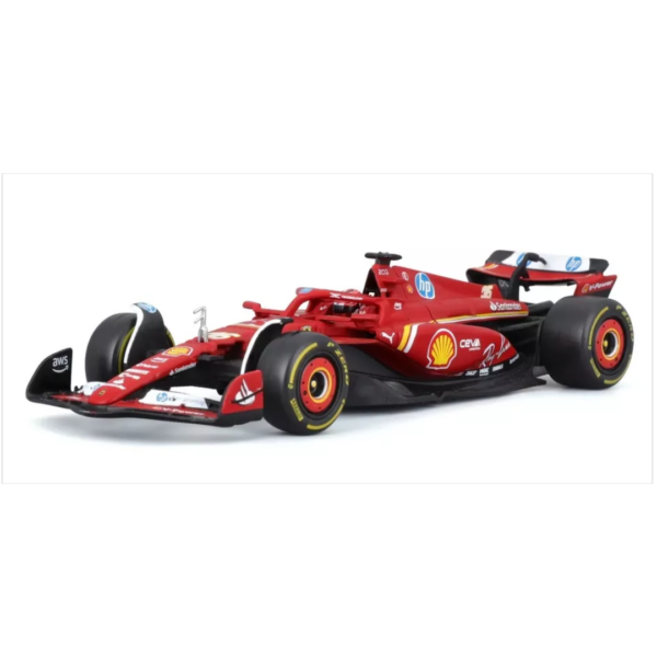 Bburago 1:43 F1 Model Car (Premium Version) Scuderia Ferrari 2024 SF-24 #16 Charles Leclerc 18-36843 Bburago 1:43 F1 Model Car (Premium Version) Scuderia Ferrari 2024 SF-24 #16 Charles Leclerc 18-36843