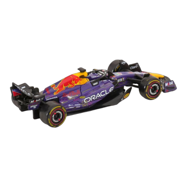 Bburago 1/43 F1 Model Car Oracle Red Bull Racing 2023 RB19 Las Vegas GP livery #1 Max Verstappen 18-38082VL Bburago 1/43 F1 Model Car Oracle Red Bull Racing 2023 RB19 Las Vegas GP livery #1 Max Verstappen 18-38082VL