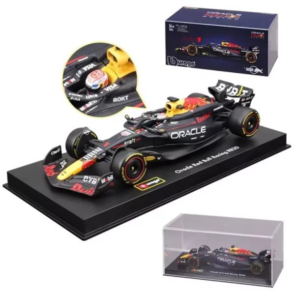 Bburago 1/43 F1 Model Car (Premium Version) Oracle Red Bull Racing 2024 RB20 #1 Max Verstappen 18-38098 Bburago 1/43 F1 Model Car (Premium Version) Oracle Red Bull Racing 2024 RB20 #1 Max Verstappen 18-38098