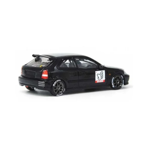 Inno64 Honda Civic Type-R (EK9) No Good Racing Black IN64-EK9-JDM10-1 Inno64 Honda Civic Type-R (EK9) "No Good Racing" Black IN64-EK9-JDM10