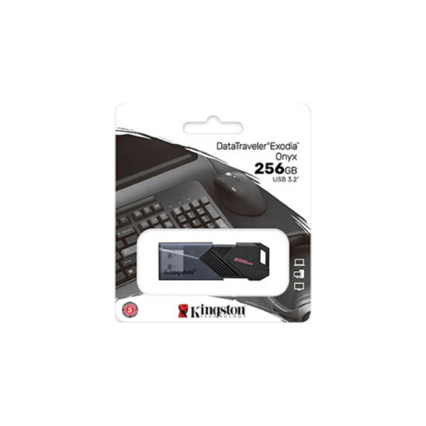 Kingston DataTraveler Exodia Onyx USB Flash Drive 256GB -1 Kingston DataTraveler Exodia Onyx USB Flash Drive 256GB