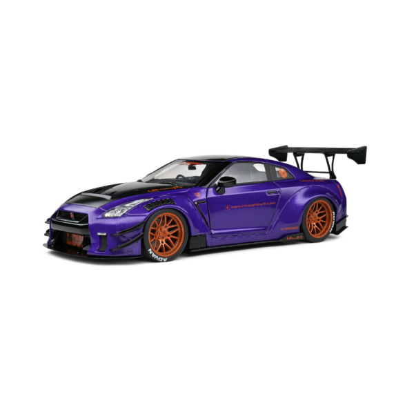 Solido 118 Nissan GT-R (R35) W Liberty Walk Body Kit 2.0 – PURPLEZILLA – 2022 S1805812-2 Solido 1:18 Nissan GT-R (R35) W/ Liberty Walk Body Kit 2.0 – PURPLEZILLA – 2022 S1805812