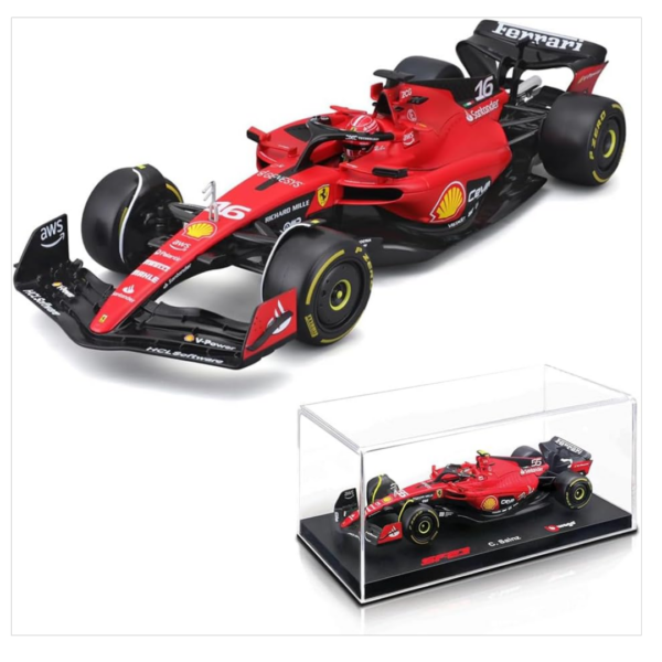 Bburago 1:24 F1 Model Car (Premium Edition) Scuderia Ferrari SF-23 2023 #16 Charles Leclerc 18-26808 Bburago 1:24 F1 Model Car (Premium Edition) Scuderia Ferrari SF-23 2023 #16 Charles Leclerc 18-26808