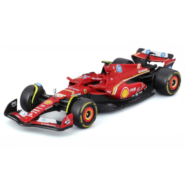 Bburago 1/43 F1 Model Car Scuderia Ferrari 2024 SF-24 #55 Carlos Sainz 18-36844 Bburago 1/43 F1 Model Car Scuderia Ferrari 2024 SF-24 #55 Carlos Sainz 18-36844