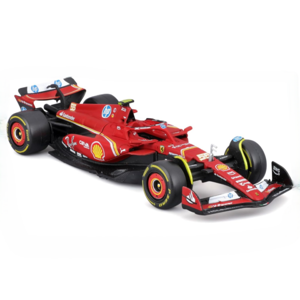 Bburago 1/43 F1 Model Car Scuderia Ferrari 2024 SF-24 #55 Carlos Sainz 18-36844 Bburago 1/43 F1 Model Car Scuderia Ferrari 2024 SF-24 #55 Carlos Sainz 18-36844