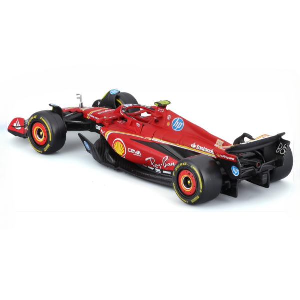 Bburago 1/43 F1 Model Car Scuderia Ferrari 2024 SF-24 #55 Carlos Sainz 18-36844 Bburago 1/43 F1 Model Car Scuderia Ferrari 2024 SF-24 #55 Carlos Sainz 18-36844