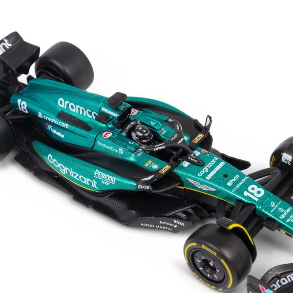 Bburago 1/43 F1 Model Car (Premium Edition) Aston Martin AMR23 #18 Lance Stroll 18-38091 Bburago 1/43 F1 Model Car (Premium Edition) Aston Martin AMR23 #18 Lance Stroll 18-38091