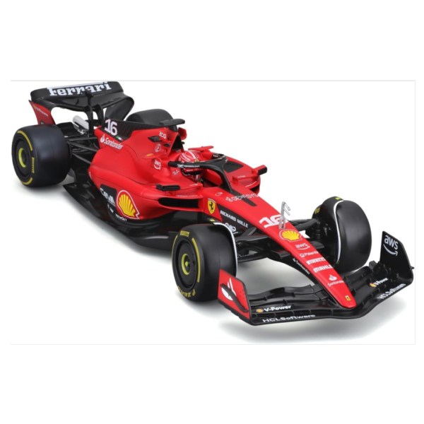 Bburago 1:24 F1 Model Car (Premium Edition) Scuderia Ferrari SF-23 2023 #16 Charles Leclerc 18-26808 Bburago 1:24 F1 Model Car (Premium Edition) Scuderia Ferrari SF-23 2023 #16 Charles Leclerc 18-26808
