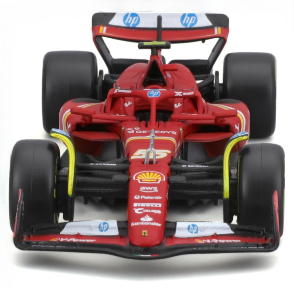 Bburago 1/43 F1 Model Car Scuderia Ferrari 2024 SF-24 #55 Carlos Sainz 18-36844 Bburago 1/43 F1 Model Car Scuderia Ferrari 2024 SF-24 #55 Carlos Sainz 18-36844