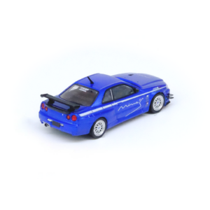 NISSAN SKYLINE GT-R (R34) V-SPEC Tuned by "MINE'S" Blue