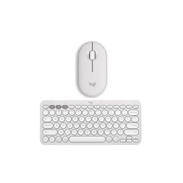 Logitech Pebble 2 Combo (White) – Pebble Keys 2 Bluetooth Keyboard K380S (White) & Pebble Bluetooth Mouse 2 M350S (White) Logitech Pebble 2 Combo (White) – Pebble Keys 2 Bluetooth Keyboard K380S (White) & Pebble Bluetooth Mouse 2 M350S (White)