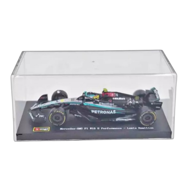 Bburago 1/43 F1 Model Car (Premium Version) Mercedes-AMG Petronas 2024 W15 E-Performance #44 Lewis Hamilton 18-38209 Bburago 1/43 F1 Model Car (Premium Version) Mercedes-AMG Petronas 2024 W15 E-Performance #44 Lewis Hamilton 18-38209