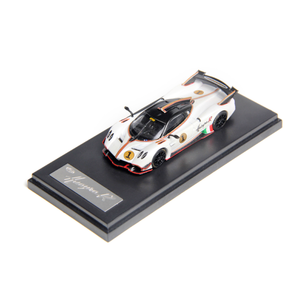 LCD64028-PW-1 1:64 LCD Pagani Huayra R (Pearl White Color) LCD64028-PW