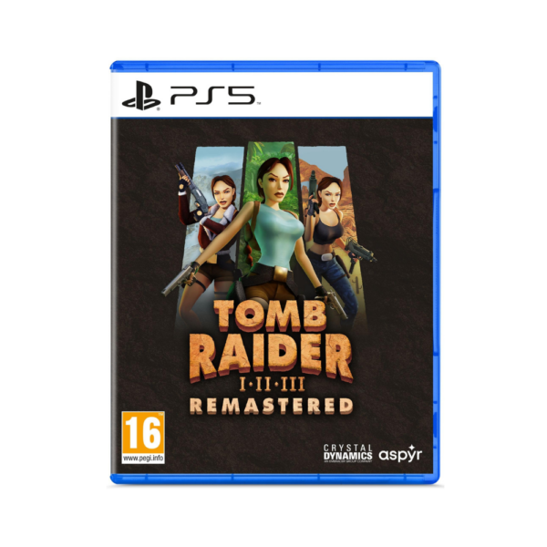 Tomb Raider I-III Remastered Starring Lara Croft Playstation 5 Tomb Raider I-III Remastered Starring Lara Croft Playstation 5