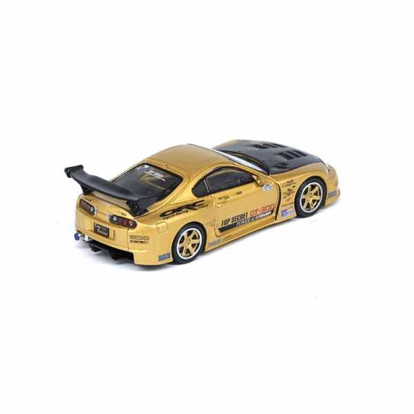 IN64-A8-TS-GOLD-B INNO64 TOYOTA SUPRA (A80) TOP SECRET GT300 GOLD