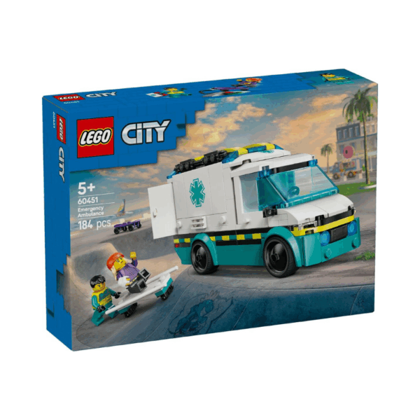 LEGO City Emergency Ambulance 60451-2 LEGO City Emergency Ambulance 60451
