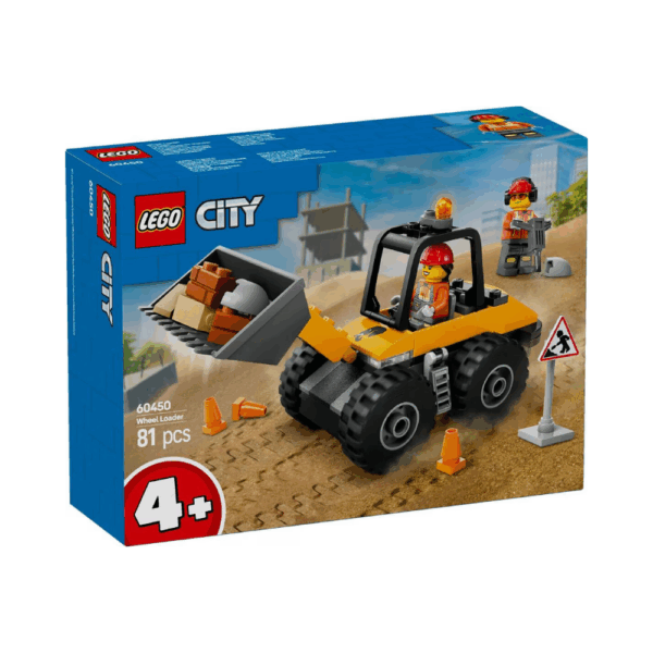 LEGO City Yellow Construction Wheel Loader 60450-2 LEGO City Yellow Construction Wheel Loader 60450