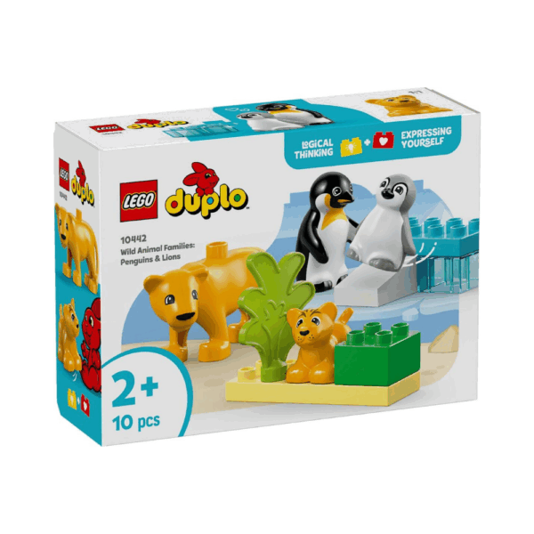 LEGO Duplo Wild Animal Families Penguins & Lions 10442-1 LEGO Duplo Wild Animal Families: Penguins & Lions 10442