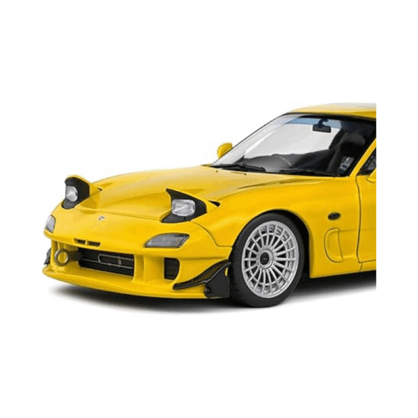 Solido 118 Mazda RX7 FD3RS STREETFIGHTERS (Yellow) 1999-4 Solido 118 Mazda RX7 FD3RS STREETFIGHTERS (Yellow) 1999