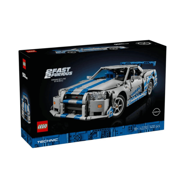 LEGO TECHNIC 2 Fast 2 Furious Nissan Skyline GT-R (R34) Car 42210-5 LEGO TECHNIC 2 Fast 2 Furious Nissan Skyline GT-R (R34) Car 42210