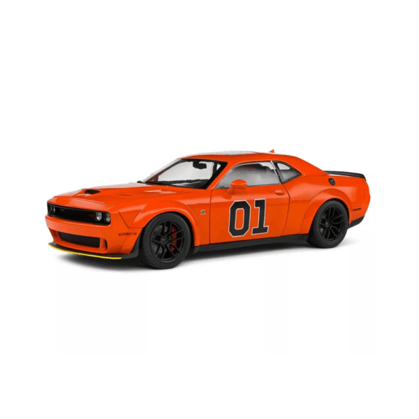 Solido 118 Dodge Challenger RT Scat Pack Widebody Hazzard Tribute (2023)-3 Solido 1:18 Dodge Challenger R/T Scat Pack Widebody Hazzard Tribute (2023)