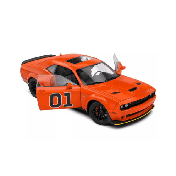 Solido 118 Dodge Challenger RT Scat Pack Widebody Hazzard Tribute (2023) Solido 1:18 Dodge Challenger R/T Scat Pack Widebody Hazzard Tribute (2023)