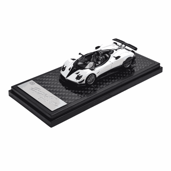 LCD 1/64 Pagani Zonda HP Barchetta (White color)