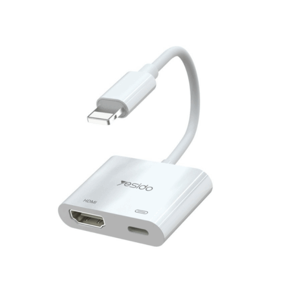 Yesido HM06 Lightning to HDMI Adapter 4K Video Cable Adapter Yesido HM06 Lightning to HDMI Adapter 4K Video Cable Adapter