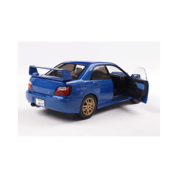 Solido 118 Subaru IMPREZA WRX STI (Sonic Blue) 2003-3 Solido 1:18 Subaru IMPREZA WRX STI (Sonic Blue) 2003