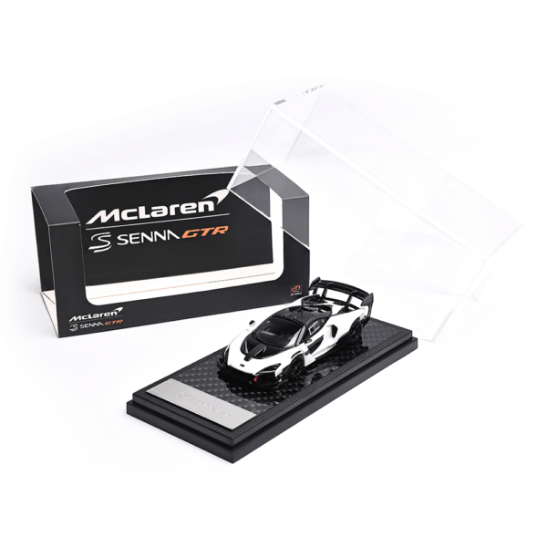 1:64 LCD McLaren Senna GTR (White) 1:64 LCD McLaren Senna GTR (White)
