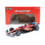 Bburago 118 F1 Model Car SF-24 Team Scuderia Ferrari #55 5th MIAMI GP 2024 CARLOS SAINZ 18-16815-S-MIAMI
